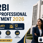 RBI Young Professional Recruitment 2026 with ₹1.5 lakh monthly stipend and 12 vacancies